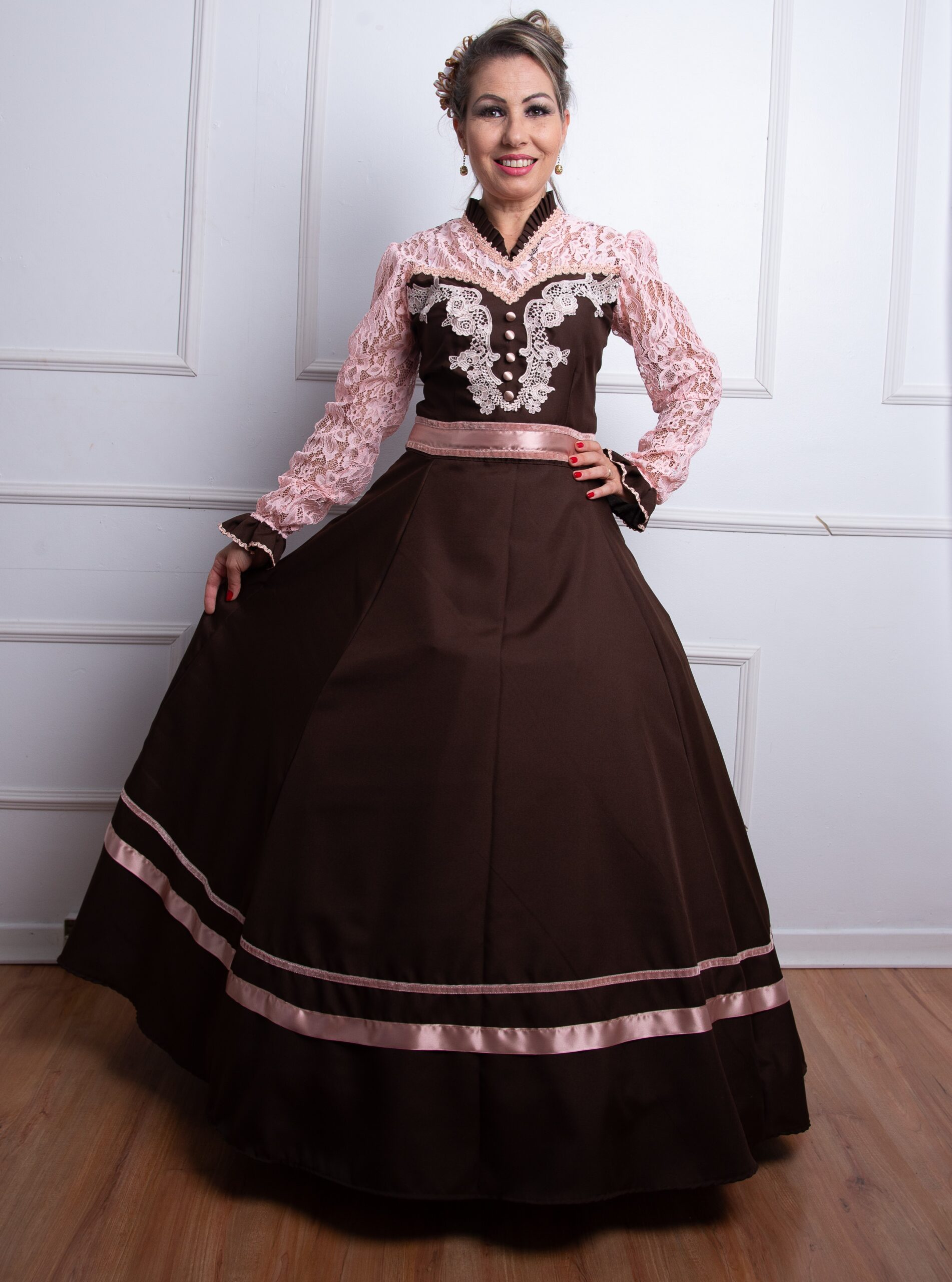Lavagem vestido de prenda